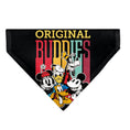 Load image into Gallery viewer, Pet Bandana - Disney Fab Five ORIGINAL BUDDIES Group Pose Black
