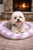 Load image into Gallery viewer, Parisian Pet 'Cotton Candy Mat' for Dogs & Cats - Soft, Durable, Lightweight, Washable Pink Mat for Small Pets, Perfect for Travel
