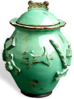 Dog Treat Jar - Green