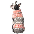Load image into Gallery viewer, Peach Fairisle Dog Sweater
