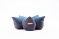 Load image into Gallery viewer, OULU X PEHOM - CUDDLE PET PILLOW BED- Navy Blue / Olive Green / Canyon Brown
