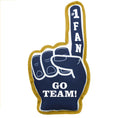 Load image into Gallery viewer, Generic #1 Fan Toy Blue/gold
