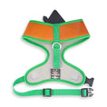 Load image into Gallery viewer, Pet Harness - Elf Chibi Buddy the Elf Face with Hat Applique Green
