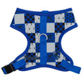 Load image into Gallery viewer, Pet Harness - Harry Potter Ravenclaw Checker Blue/Gray
