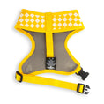 Load image into Gallery viewer, Pet Harness - PEANUTS Snoopy Flexing Pose Checker Yellow/White
