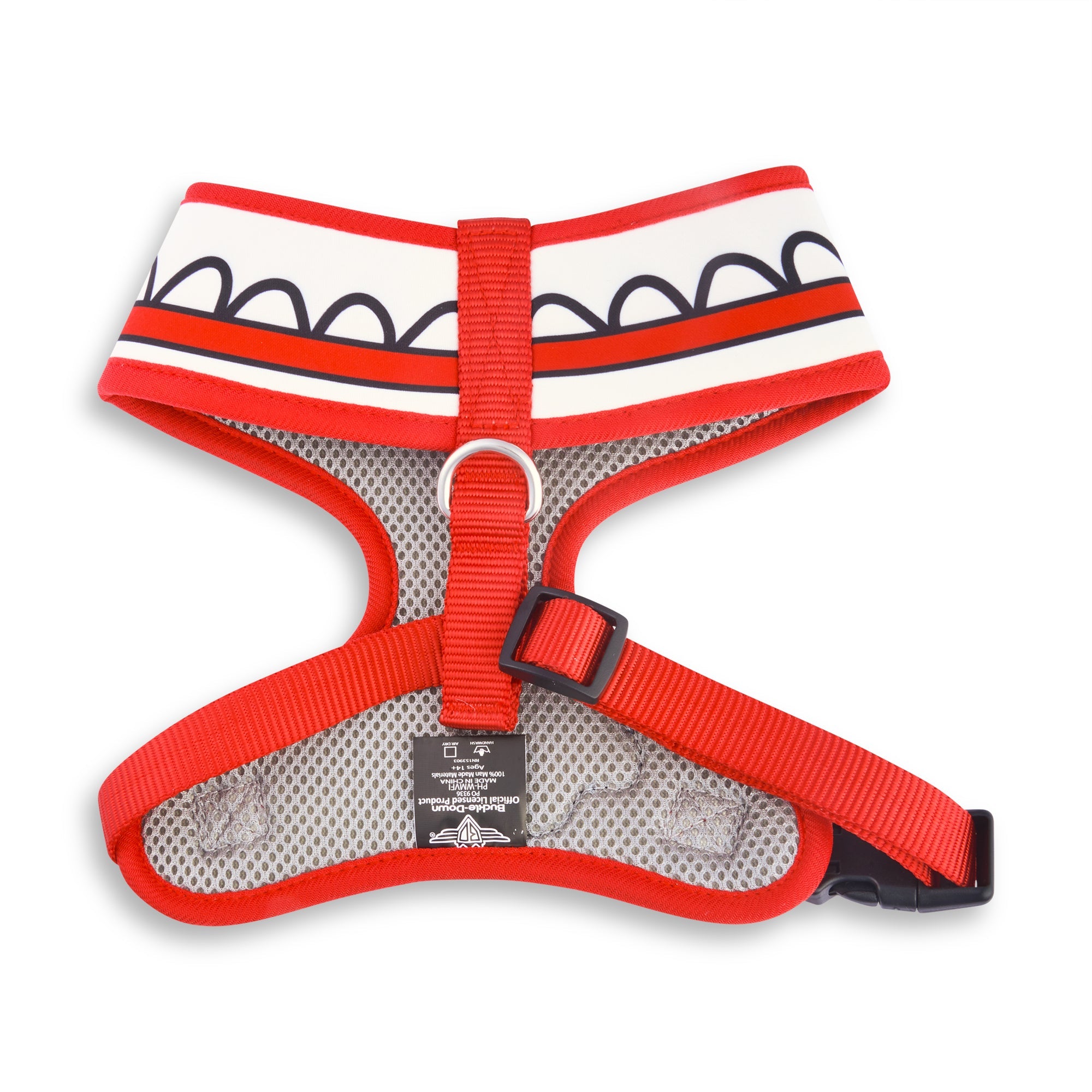 Pet Harness - Annabelle Dress Design with Rose Applique