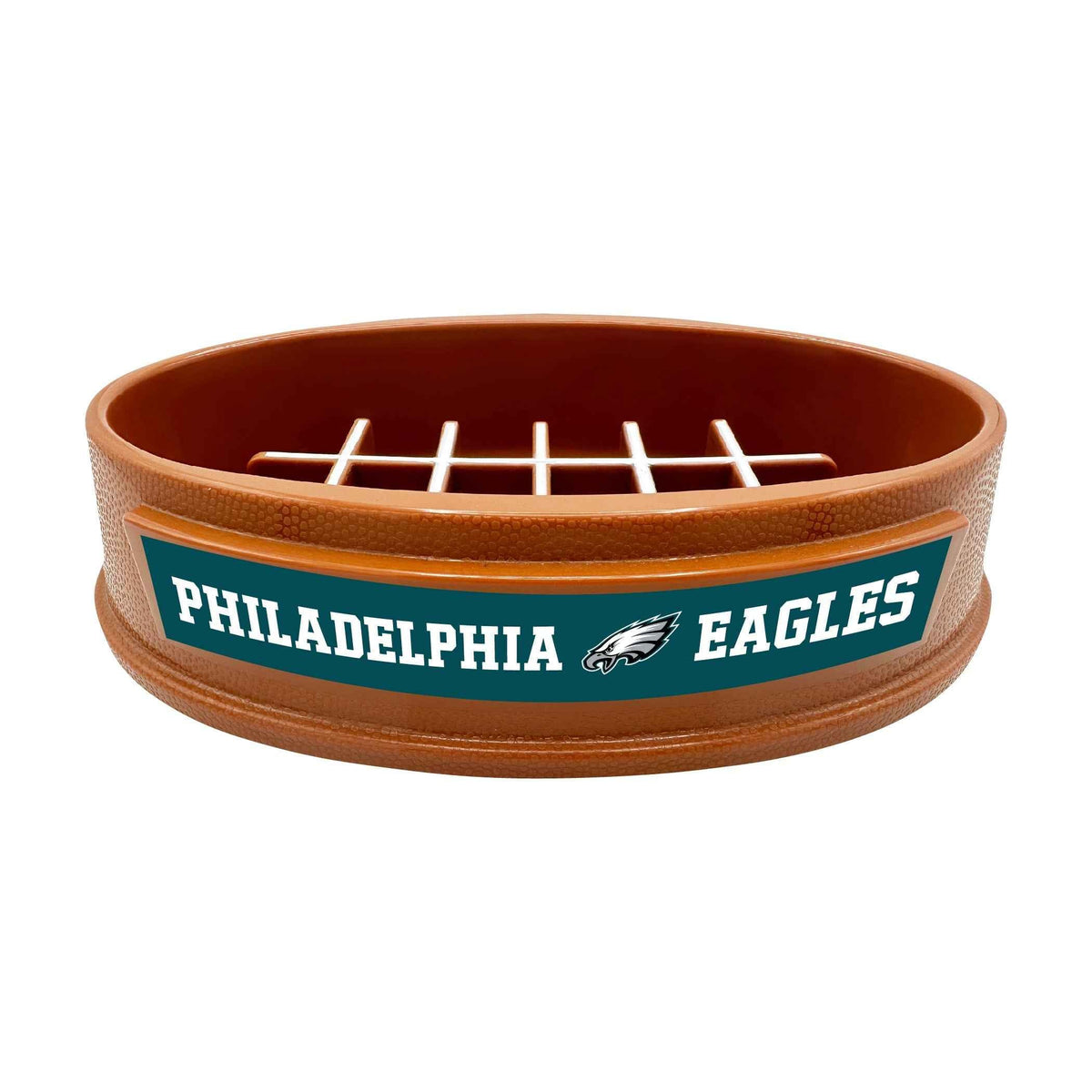 Philadelphia Eagles Football Slow Feeder Bowl