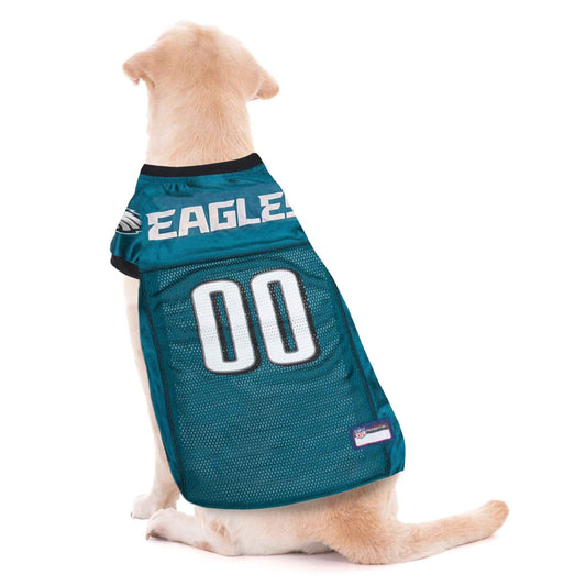 NFL Philadelphia Eagles Striped Mesh Dog Jersey
