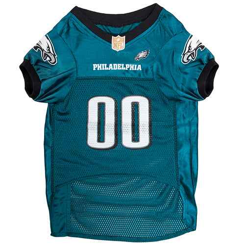 NFL Philadelphia Eagles Striped Mesh Dog Jersey