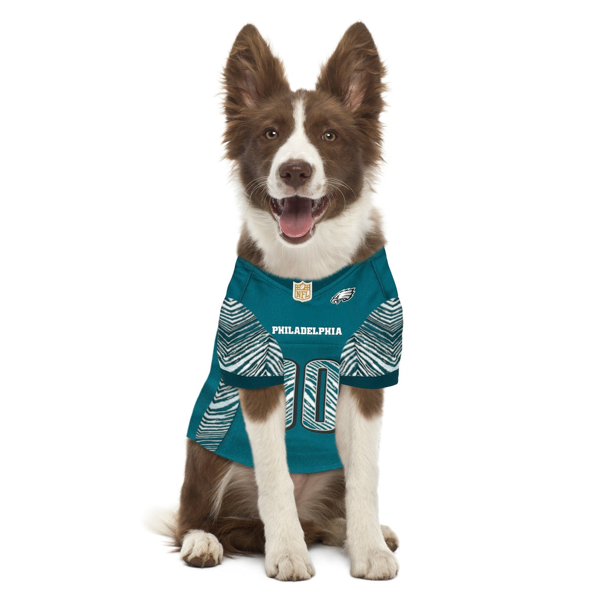 NFL Philadelphia Eagles Zubaz Dog Jersey