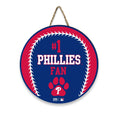Load image into Gallery viewer, Philadelphia Phillies Baseball Shape Sign
