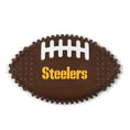 Load image into Gallery viewer, Pittsburgh Steelers Hard Nylon Football Chew Toy
