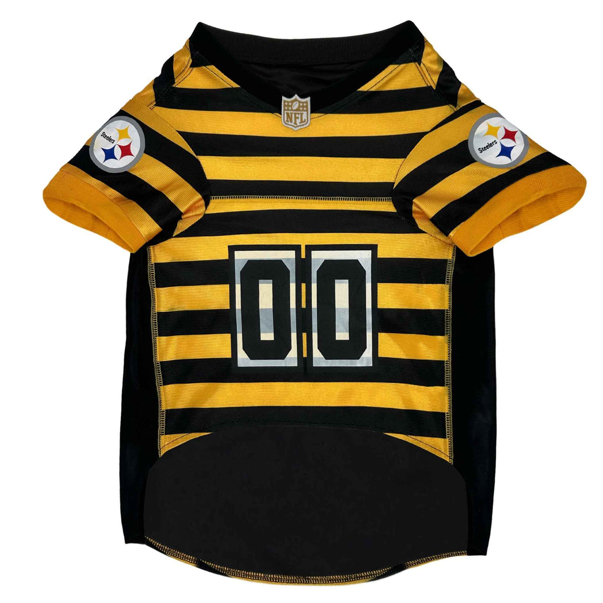 NFL Pittsburgh Steelers Bumble Bee Throwback Dog Jersey