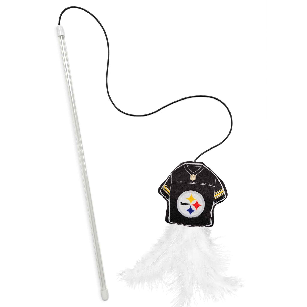 Pittsburgh Steelers Team Jersey Wand With Catnip