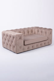 The Royal Luxury Pet Bed in Yellow Beige