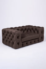 The Glamour Luxury Pet Bed in Blue