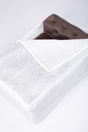 The Glamour Luxury Pet Bed in Dark Brown