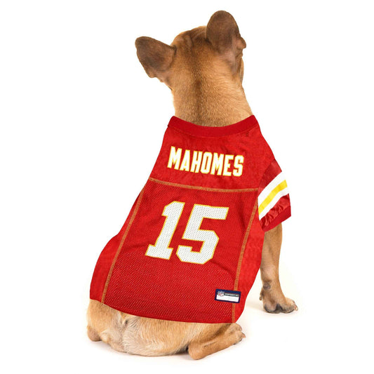 NFL Kansas City Chiefs Patrick Mahomes Mesh Dog Jersey