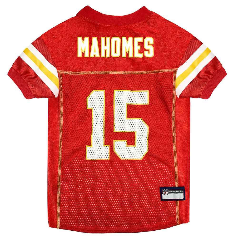 Patrick Mahomes Chiefs NFL Dog Jersey - Official Football Pet Fan Apparel