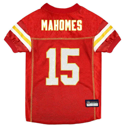 Patrick Mahomes Chiefs NFL Dog Jersey - Official Football Pet Fan Apparel