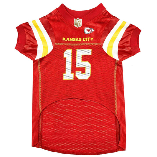 NFL Kansas City Chiefs Patrick Mahomes Mesh Dog Jersey