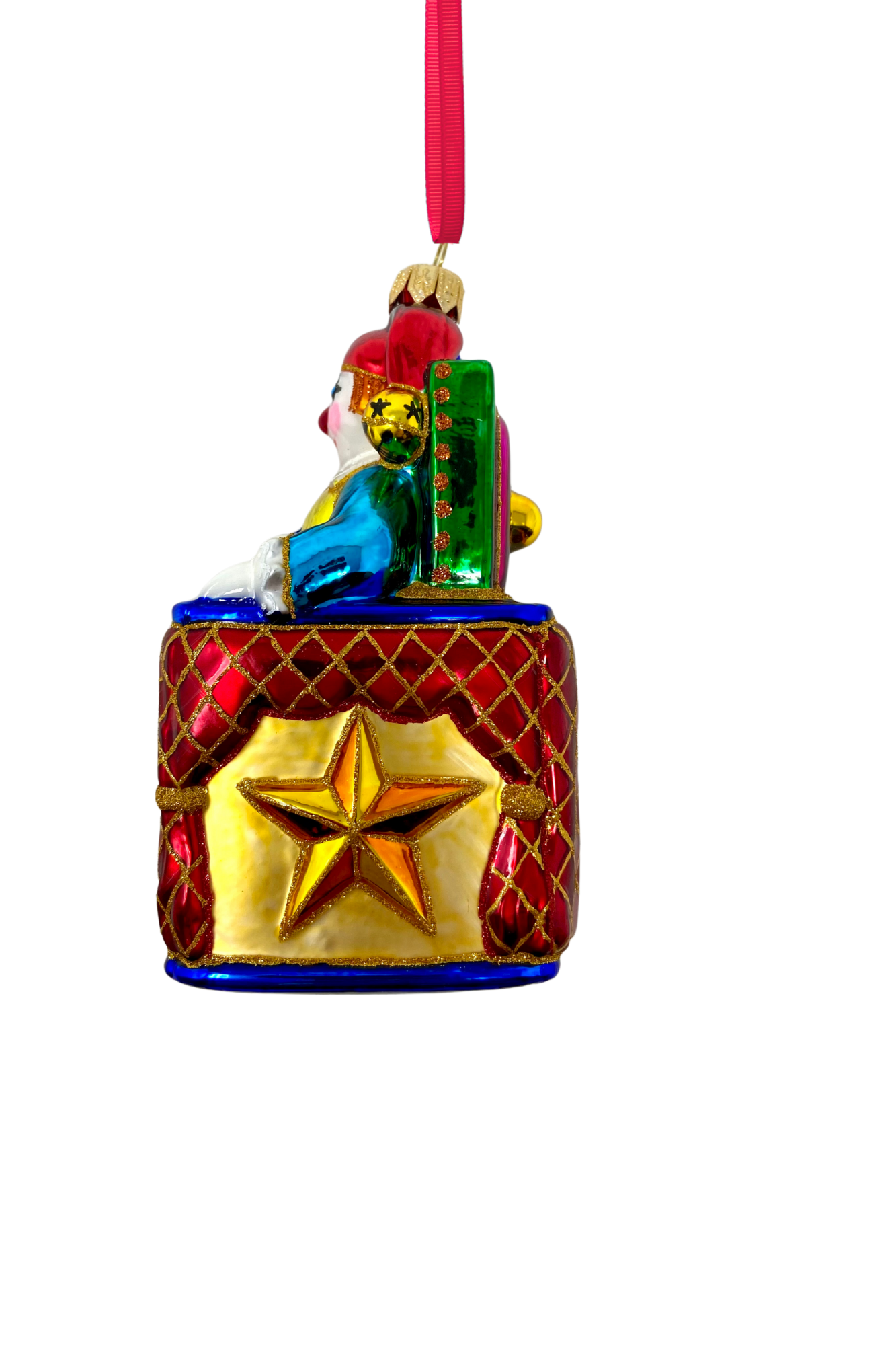 Pop! Jack In The Box Toy Polish Glass Christmas Ornament - Southlake Paws