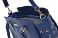Load image into Gallery viewer, Parisian Pet 'Santorini Carrier' - Luxury, Comfortable, Chic Navy Blue Pet Travel Bag for Small Dogs & Cats
