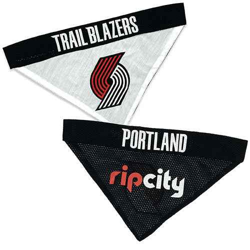 Portland Trailblazers Reversible Dog Bandana