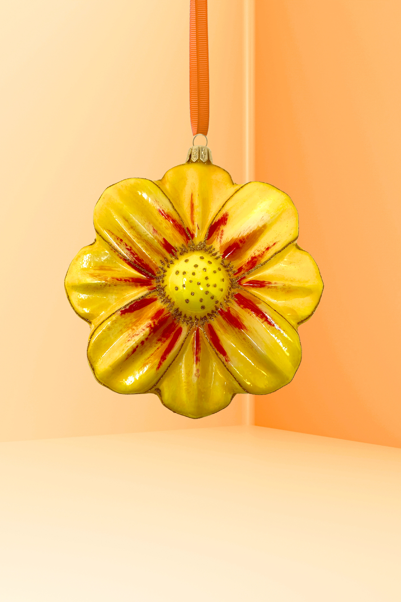 Pucker Up Buttercup Polish Glass Ornament - Southlake Paws