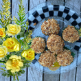 Load image into Gallery viewer, Organic Dozen Apple Mini Pupcakes Dog Treats
