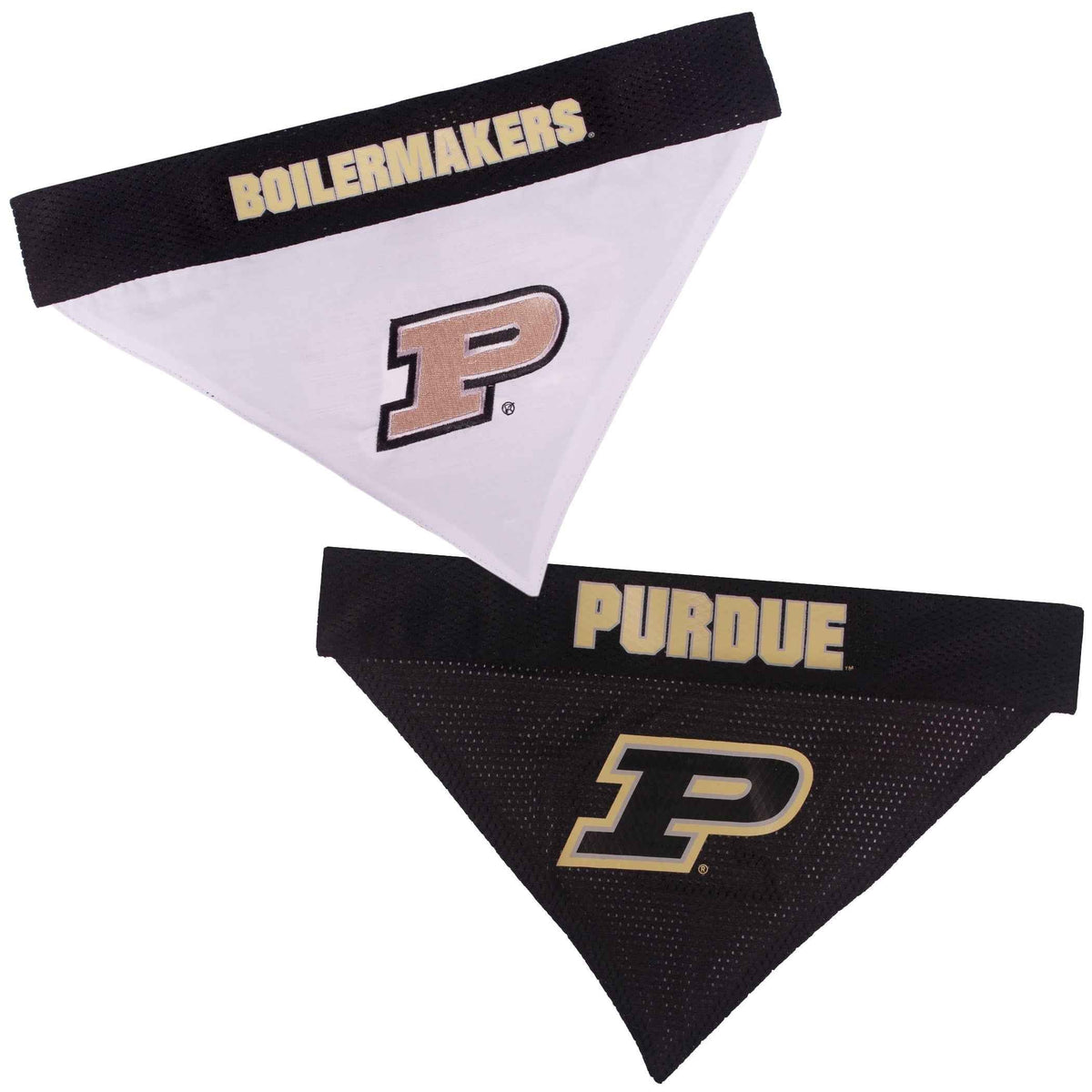 Purdue Reversible Dog Bandana