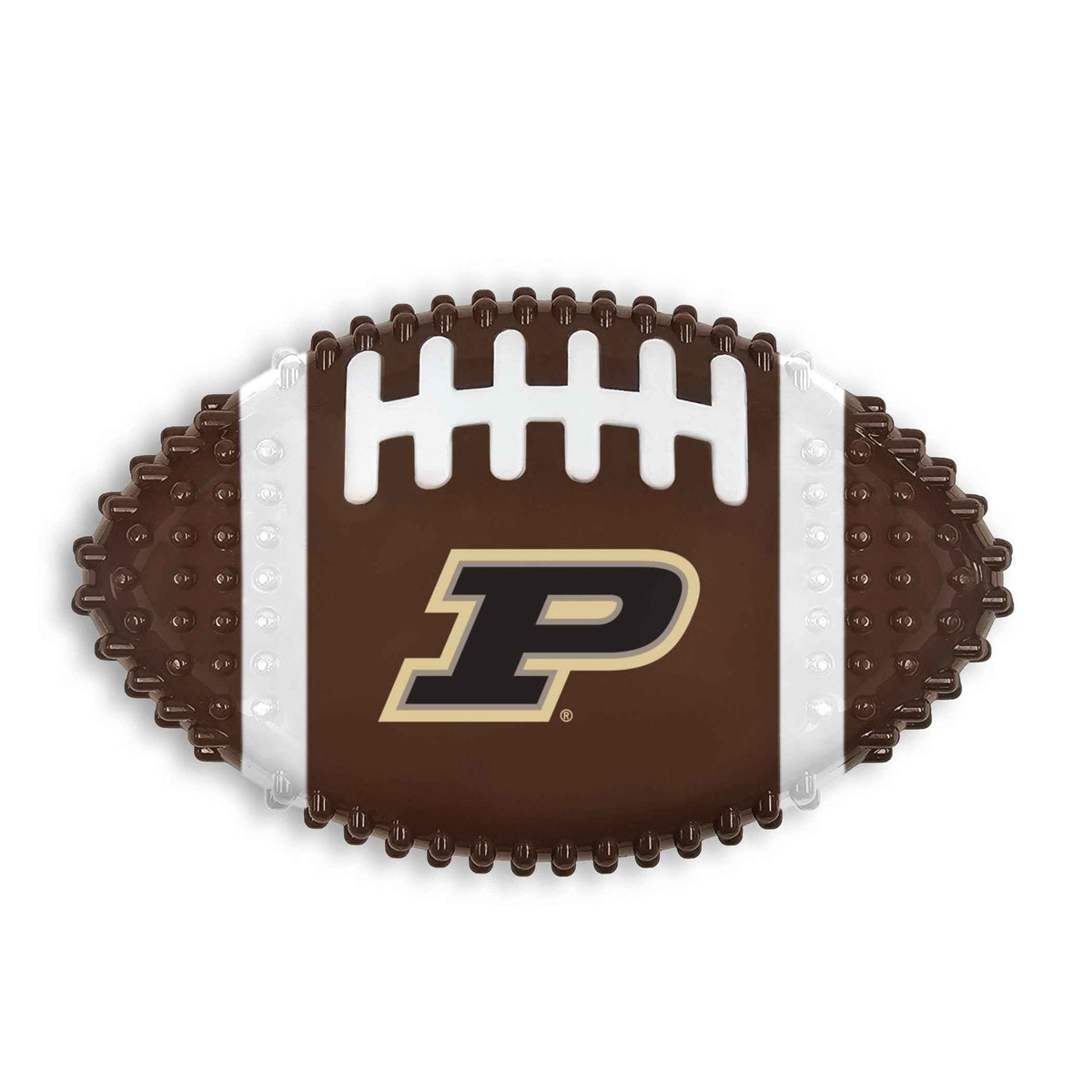 Purdue Hard Nylon Football Chew Toy