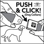 Dog Bone Seatbelt Buckle Collar - TJ-Fairy Nail Biter