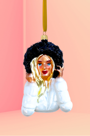 Brynn Glass Christmas Ornament