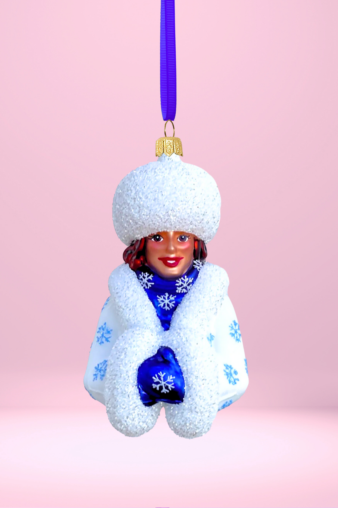 Corinna Glass Christmas Ornament - Southlake Paws
