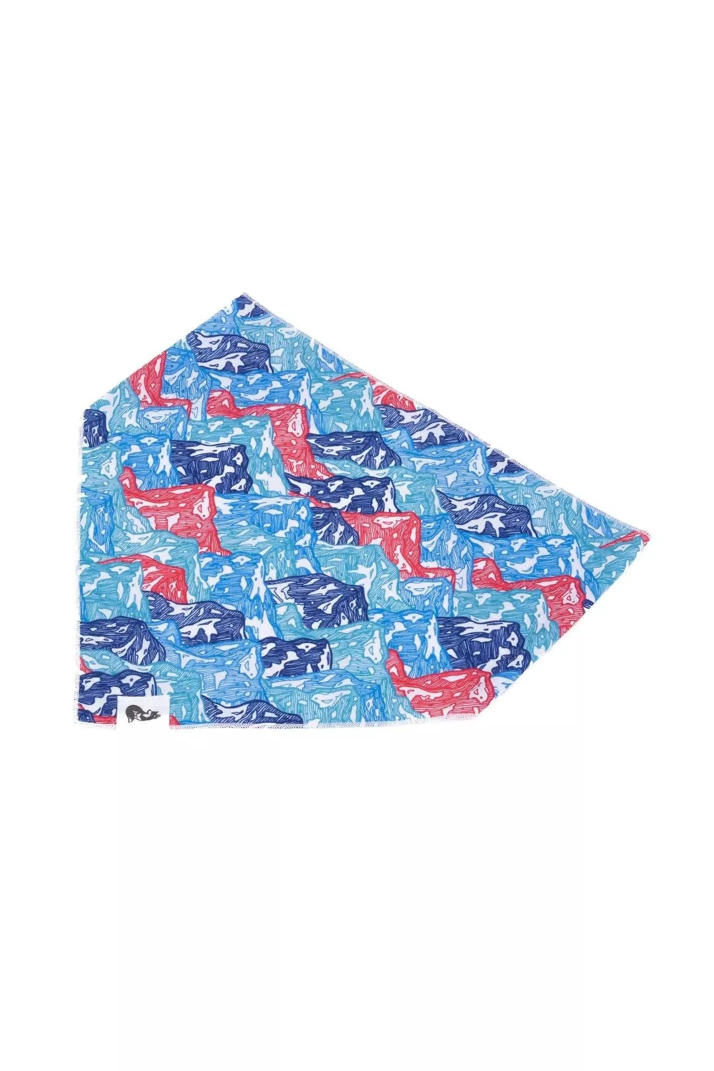 Painted Peaks Dog Bandana - Southlake Paws