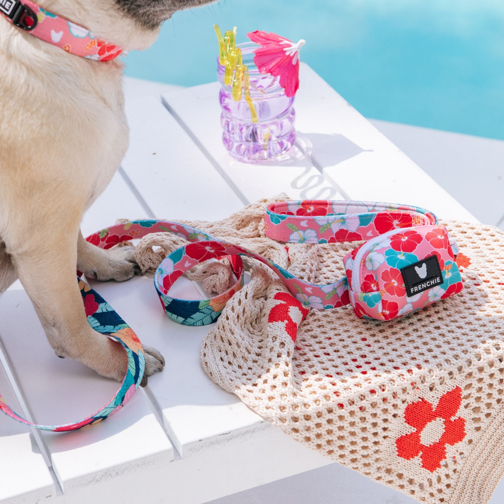 Frenchie Poo Bag Holder - Paradise - Southlake Paws
