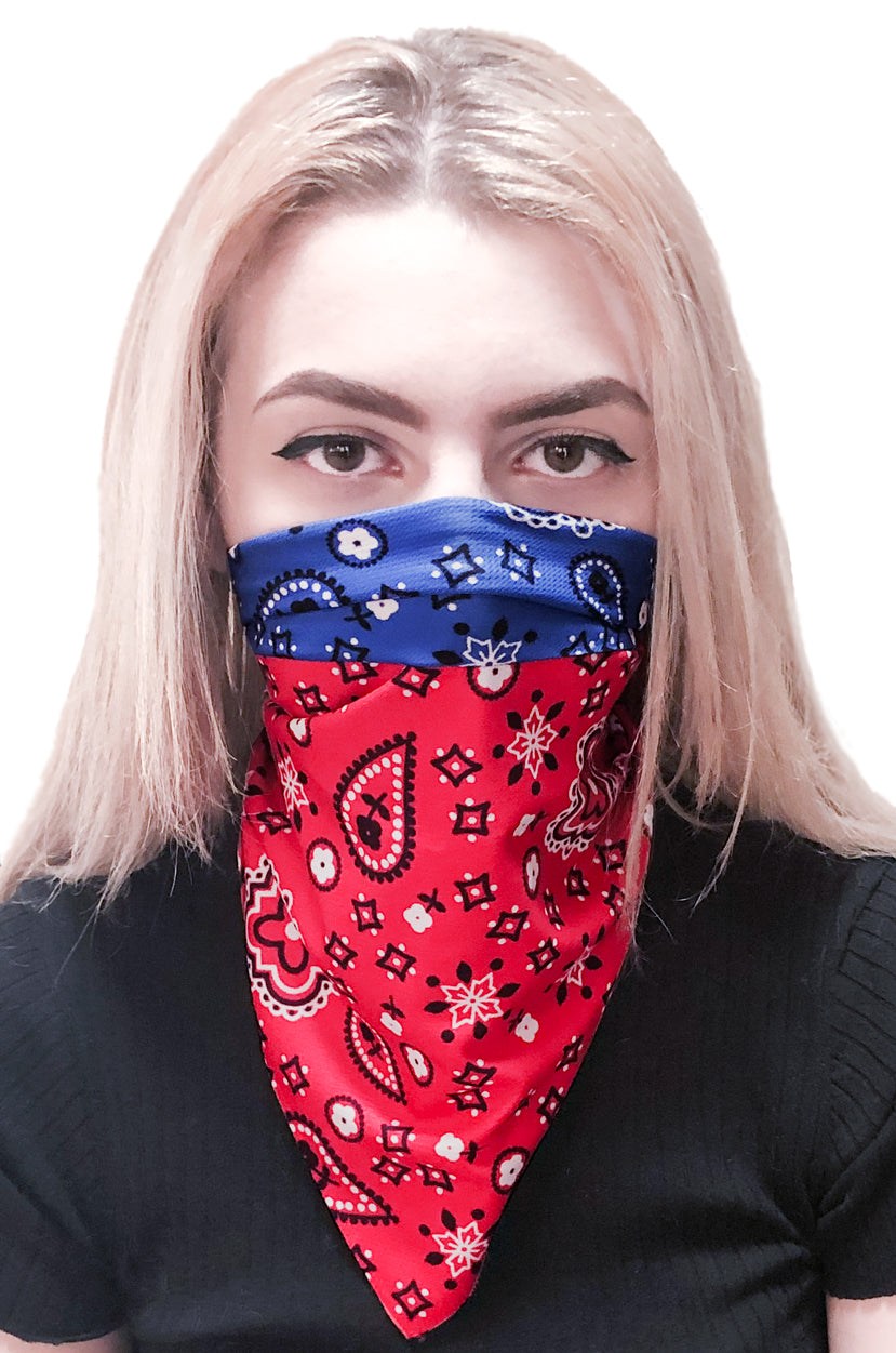 Red/Blue Bandana