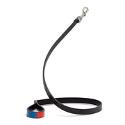 Patent Leather Rugby Dog Leash