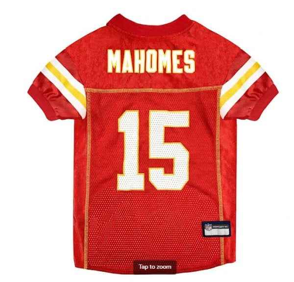 Patrick Mahomes Chiefs NFL Dog Jersey - Official Football Pet Fan Apparel