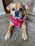 Load image into Gallery viewer, Patriotic Cute Dog Bandana
