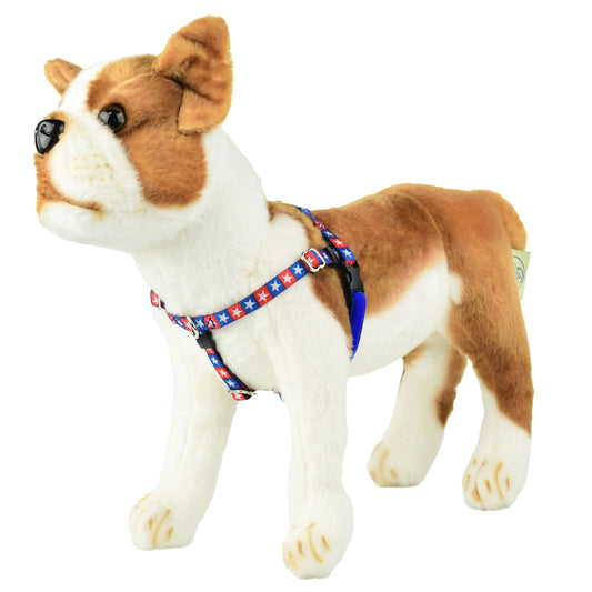 XXSmall Patriotic Stars Freedom No-Pull Harness 13"-16" Chest