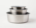 Load image into Gallery viewer, Slow Feeder Dog Bowl Grey - Anti Slip Stainless Steel
