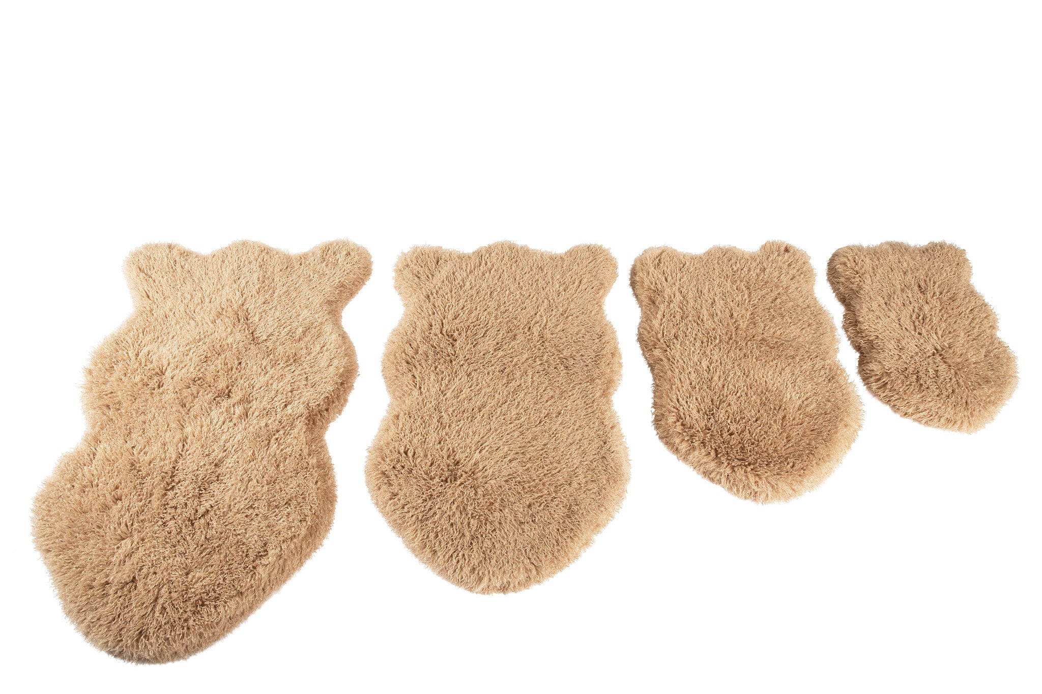 PupRug™ Luxe Faux Fur Orthopedic Dog Bed -  Plush Sheep Tan - Southlake Paws