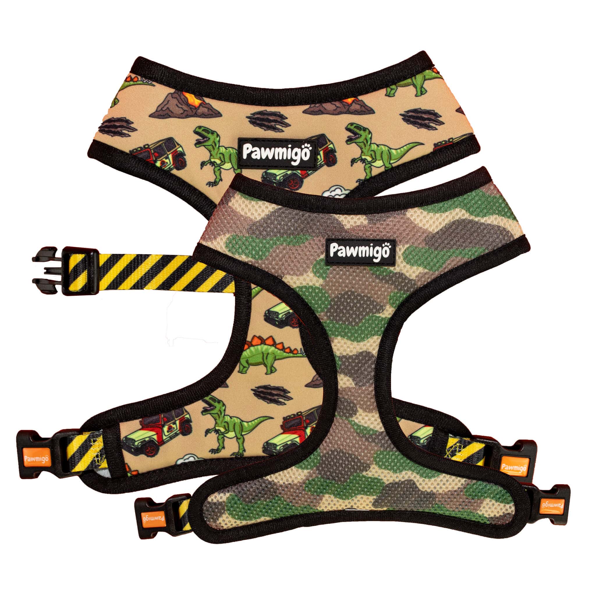 Jurassic Bark Reversible Harness - Southlake Paws