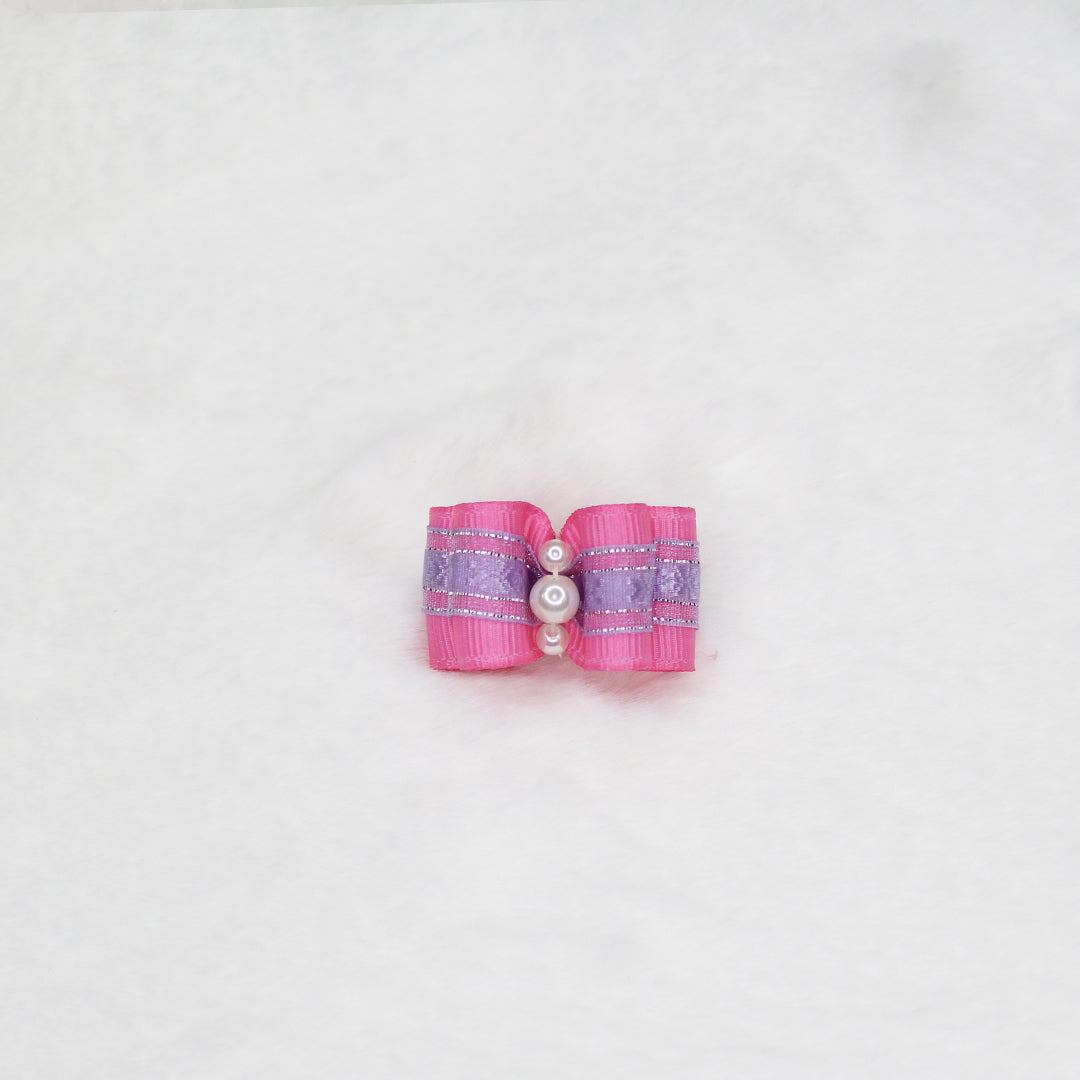 Pearl Bow Bows & Barrettes - Designer Dog Clothes from Southlake Paws