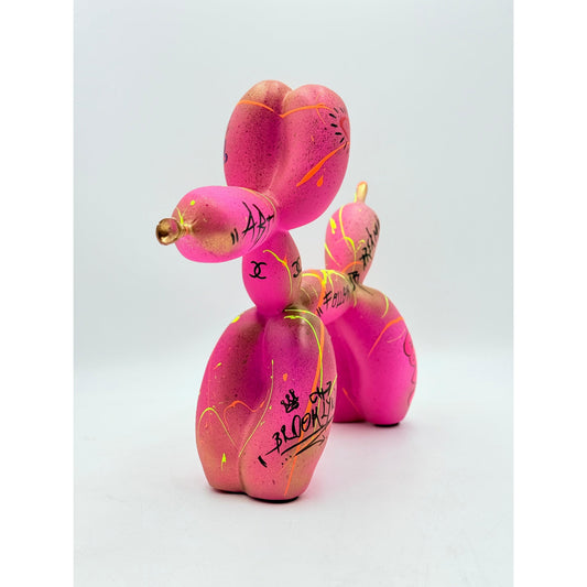 Balloon Dog Sculpture - Follow Your Dreams - follow your balloon dog sculpture, luxury sculpture, product image 2