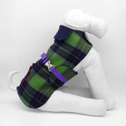 Personalized Bespoke Dog Coat/Raincoat Tartan Mood