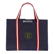 Personalized Denim Dog Travel Mat