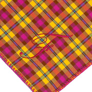 Personalized Dog Bandana Fausta Tartan